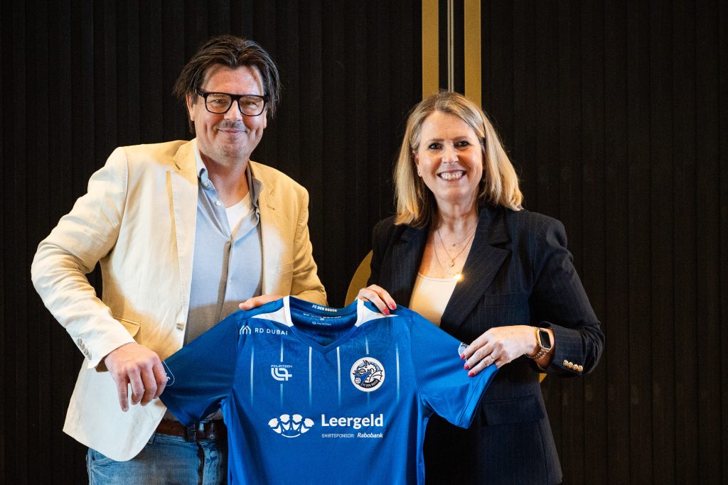 Drie partners, één doel: gelijke kansen voor kinderen. Leergeld Den Bosch in 2026/2027 op de shirts 